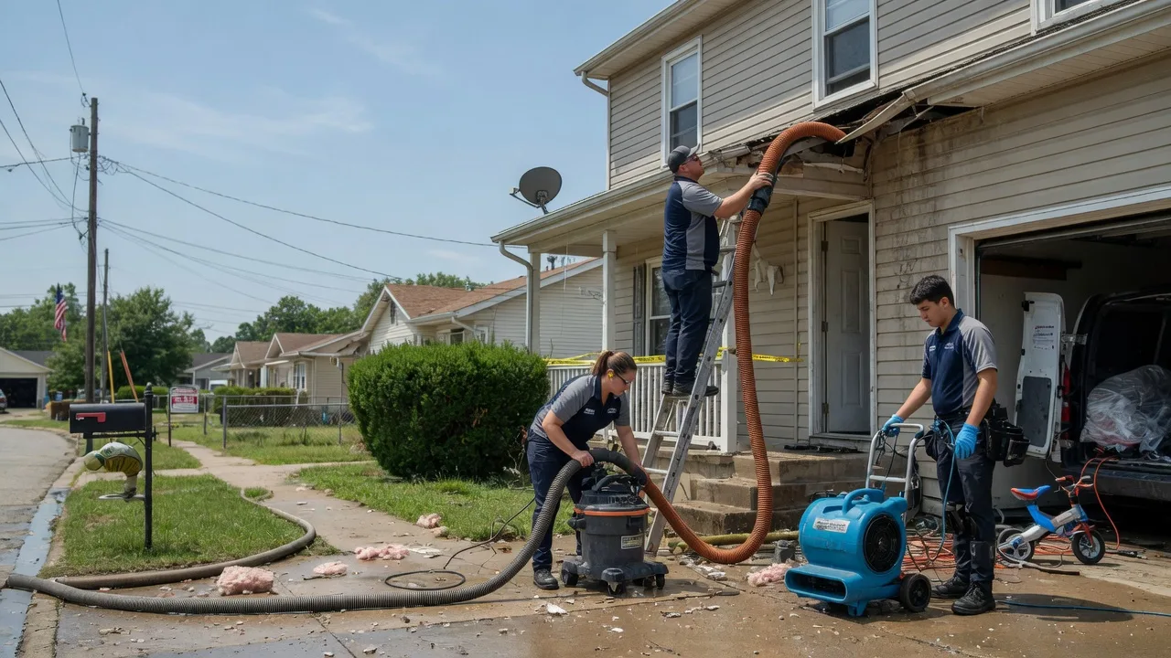 Water Damage Restoration in New Paris, PA near me